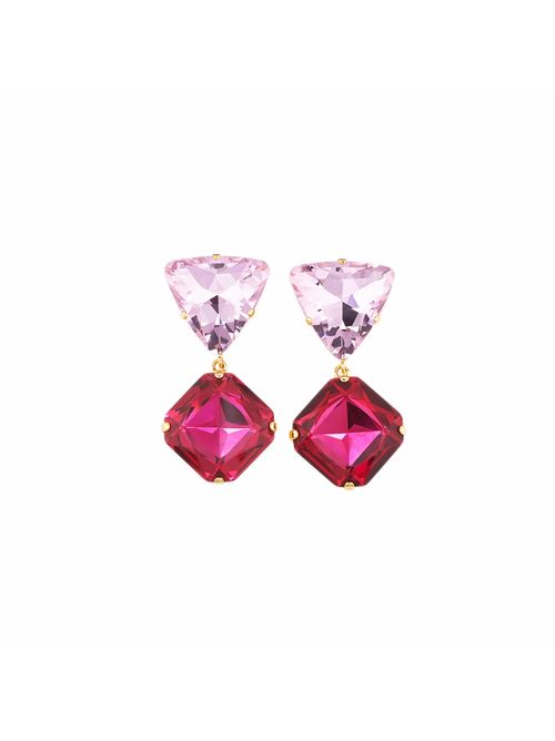 Orecchini Double New Wave fragola DE LIGUORO | 63G217 FUNICA
